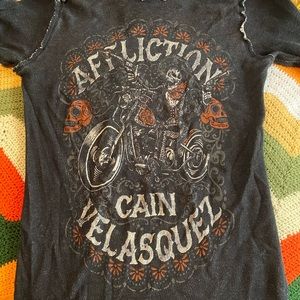 Affliction thermal shirt